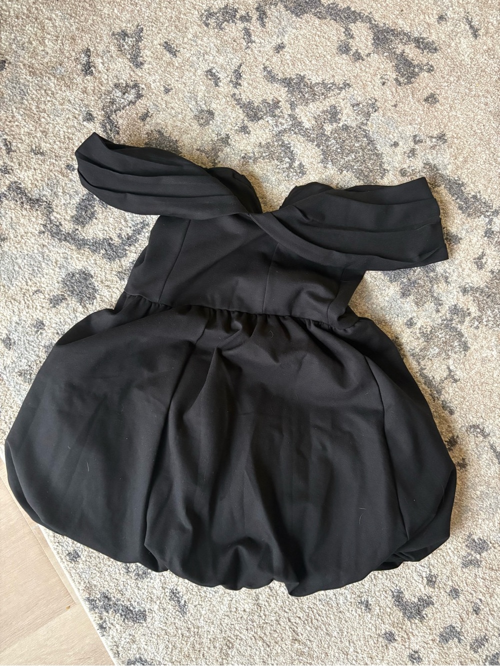 wild fable Off-Shoulder Black Cocktail Dress - Picture 6 of 10